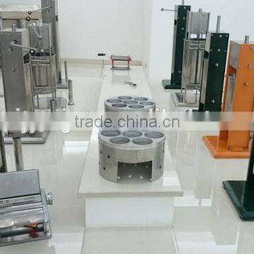 Stainless steel hand hot dog sausage stuffing machine