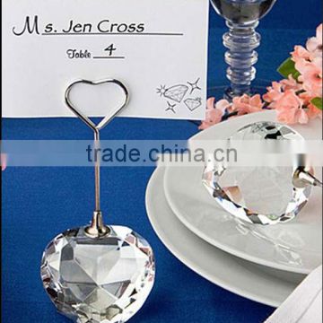 Glass Crystal of Wedding Card Holder Table Decoration 10