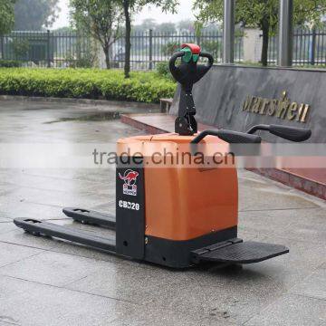 CE approved 2T Electric Pallet Jack CBD20 at factory price offer