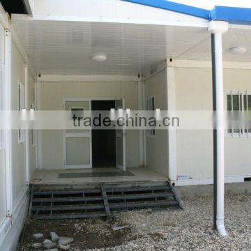 Haiti project certified by LPCB ISO ABS prefabricated bedroom house