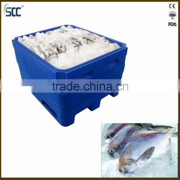 PE Roto Insulated Fish Tubs, Insulated Fish Totes, Tub 600Liters