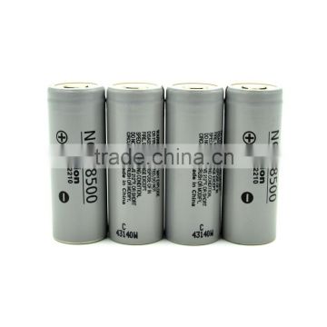 In Stock ! High Capacity Ncr18500 3.6v 2000mAh Cylindrical Type Lithium-ion Battery 2000mah rechargeable Battery use for E-Cig