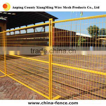 Powder coated height 1.8m outdoor used temporary mobile fencing panels