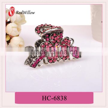 Hot-Selling high quality low price plastic mini butterfly hair claw