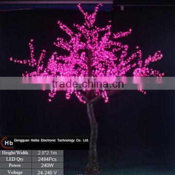 high technology fantasty led cherry blossom tree shipping from china to netherlands