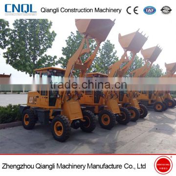 Electric mini wheel loader zl 16 4 wheel drive tractor with front loader