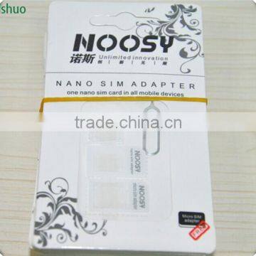 Excellent quality top sell 3 in1 for nano sim adapter