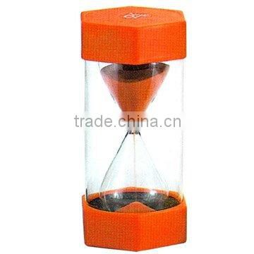Hexagon acrylic sand timer,acrylic hourglass