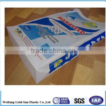 china bopp lamination woven bags/woven sacks in bundles for fertilizer