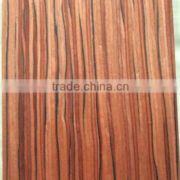 Decorative Artificial Santos Rosewood Veneer for Door