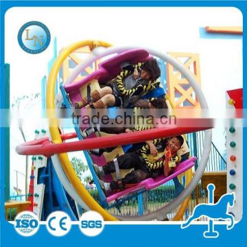 Park attractions indoor/outdoor 2 seats electric human gyroscope rides for sale