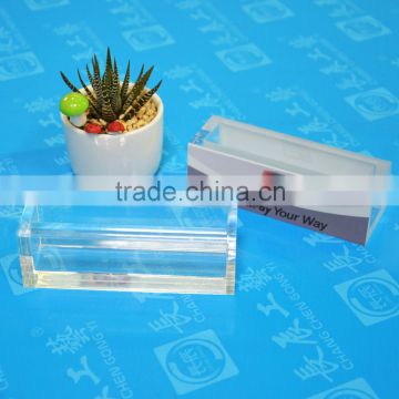high quality custom acrylic name card holder with competitice price