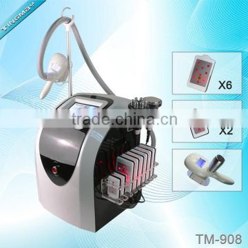 Lipo cavitation cryo diode laser with rf system