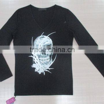 2016 good selling small MOQ for customized printing men long sleeve t-shirt