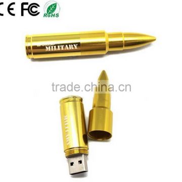 Promotional cylinder-shaped bullet USB flash disk bulk cheap usb flash pendrives