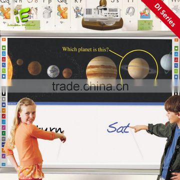 dual pen interactive whiteboard,smart pen tray,SKD for sale,touch screen for school