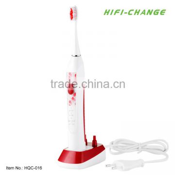 rechargeable electric toothbrush Adult Sonic electric toothbrush with replacement head for dental care HQC-016
