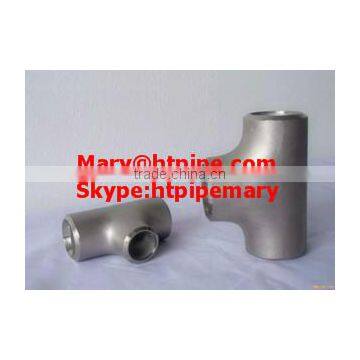 ASTM B366 UNS NO8825 Nickel alloy seamless tee MSS SP43