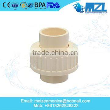 Shanghai MZL factory cpvc fittings manufacturer cpvc plumbing fittings cpvc pipe and fittings