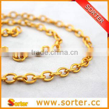 Large Colorful Plated Aluminum Chain 10mm