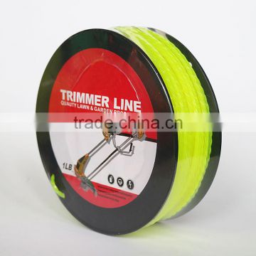 Wholesale 1LB twisted nylon monofilament grass trimmer line
