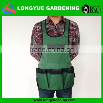 2016 new design oxford unique garden apron with pockets