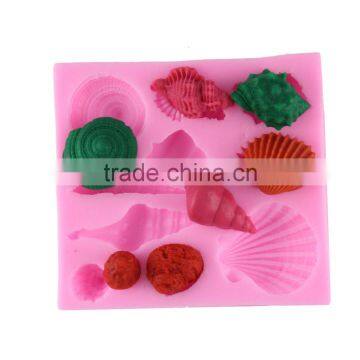 Silicone cake mold Fondant Cake Decoration - baking tools of conch shells of marine wind starfish taobao 1688 agent