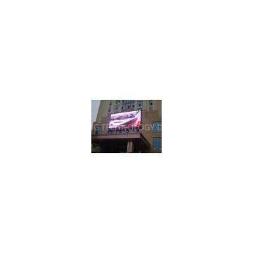 Full Color Outdoor Advertising LED Display , 10000dot/ P10 Led Panel