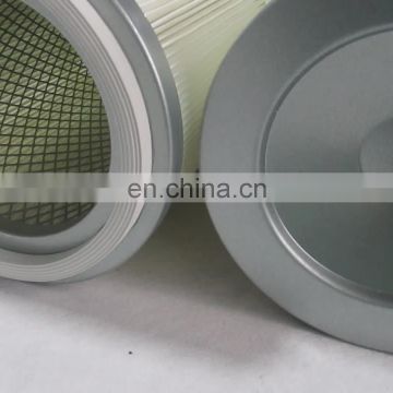coffee stainless steel air filter Turbine Cylindrical Hepa Pulse Filter  Industrial Dust Collector