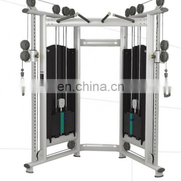 2020 Lzx gym equipment fitness&body building machine pin loaded weight stack multi functional trainer machine