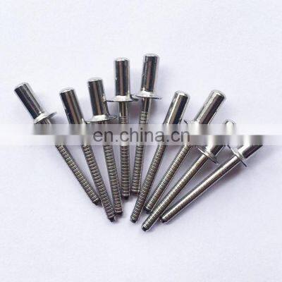 China rivets ISO 15975 flat dome head ALU/ALU sealed type blind rivet