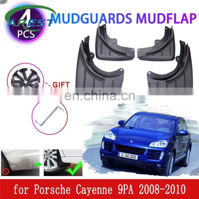 for Porsche Cayenne 9PA 2008 2009 2010 Mudguard Mudflap Fender Mud Flaps Splash Guard Protect Front Rear Wheel Car Accessories