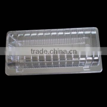 plastic clamshell package for food