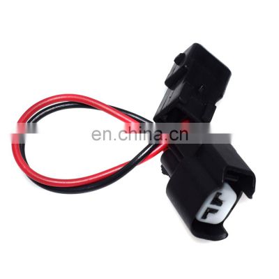 Hot Sale New 2 Pin Engine Wiring Injector Adapters Harness Plug From EV1 to EV6