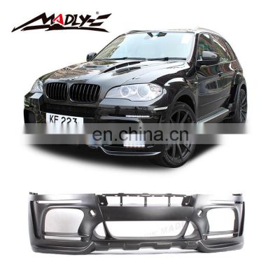 X5 Body kits for BMW X5 E70 body kit for 2008 BMW X5 body kits HMV style dual muffler 2008-2013 Year