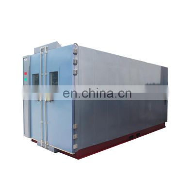 walk-in New Materials Stainless Steel Surface LCD Touch Screen Universal Climatic Test Chamber