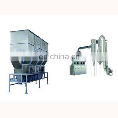 Hot Sale XF series horizontal fluid bed dryer with hot air stove for foodstuff industry