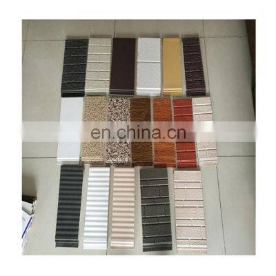 16mm pu sandwich panel office interior 3d wall panels Outdoor Exterior Metal Wall Panel Price
