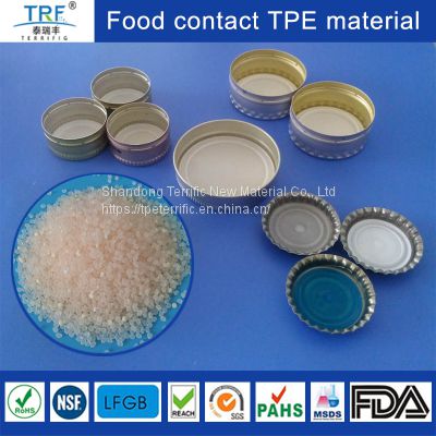Manufacturers that produce Thermoplastic Elastomer TPE Raw Materials for  Soymilk Bottle Cap Seal Liner gasket