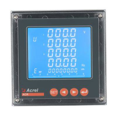 Acrel ACR220ELH three phase Embedded network power meter  LCD display Intelligent and digital, it is widely used in various control systems.