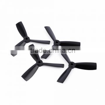 Black 2 Pairs 4045 Bull Nose 3-Blade CCW CW Propellers