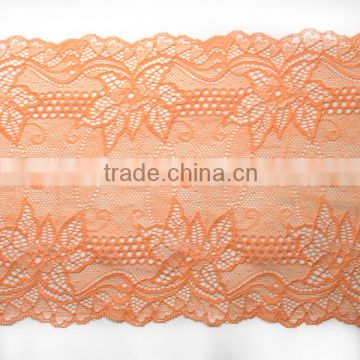 18.4cm Width Nylon Trim Lace Fabric for Lace Lingerie