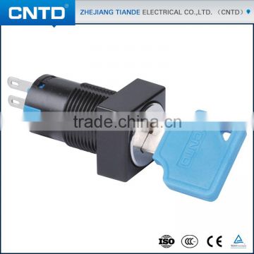 CNTD 2016 New Products Push Button Lamp Switches With Square Key Knob