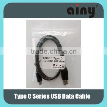 USB 3.1 Type C to USB 3.0 B Male adapter Cable