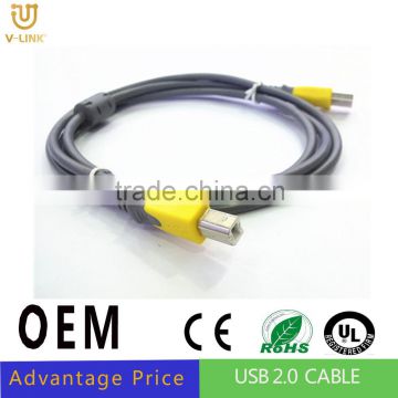 Factory sale long lasting micro usb printer cable for wholesale