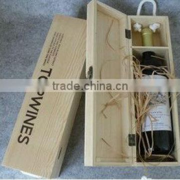 Solid wooden wine boxes