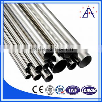 Brilliance factory price with ISO9001standard black anodized aluminum tubing