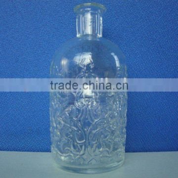 Fragrant diffuser glass bottle