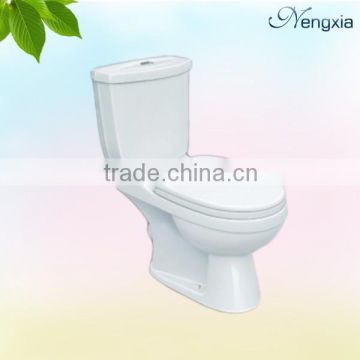 Washdown two piece toilet made in China