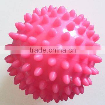 PVC hand Small inflatable spiky Massage Ball